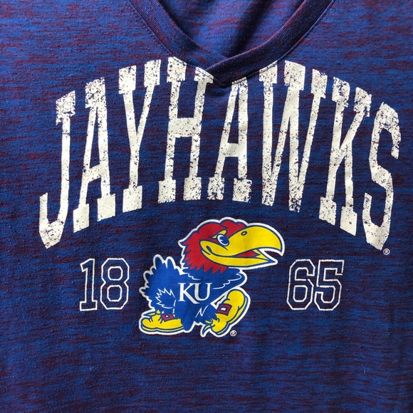 💜Jayhawks t shirt - Picture 2 of 4